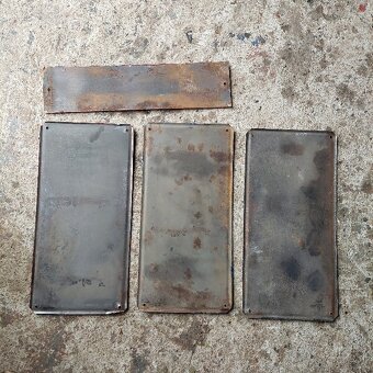 Smaltované tabule - 4