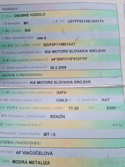 Kia Ceed SW 1.4 SW Rok Výroby 2009 - 4