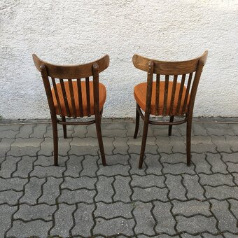 Legendarne retro Stolicky TON drevene 2ks - 4