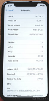 iPhone XR 64GB 96% bateka pekný stav / super cena - 4