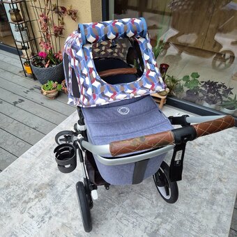 Kočík Bugaboo Fox, farba Blue Melange - 4