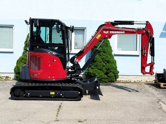 Predvádzacie pásové rypadlo Yanmar ViO38 bager (3,9ton) - 4