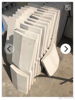 Betonove striesky na múriky 18 ,27, 30,35a 40cm - 4