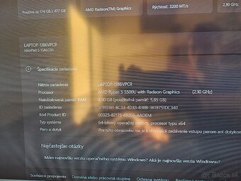 Predám lenovo ideapad 5 15alc05 - 4