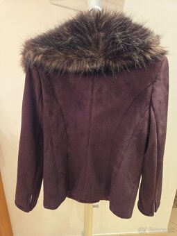 Kabát CHANTALL bordový 40 - 4