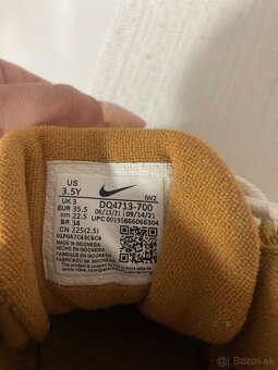 Nike Air More Uptempo GS Wheat - 4
