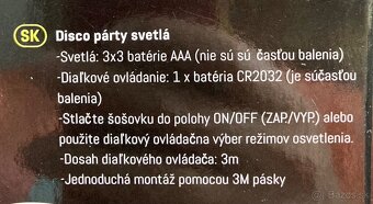Party disko svetla - 4