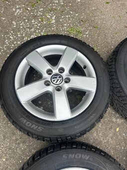 VW 5x112 R16 zimná sada nové 205/55 r16 DOT24 - 4