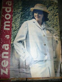 STARÉ MODNÉ ČASOPISY, naša moda, milena,dum mody,žena a moda - 4