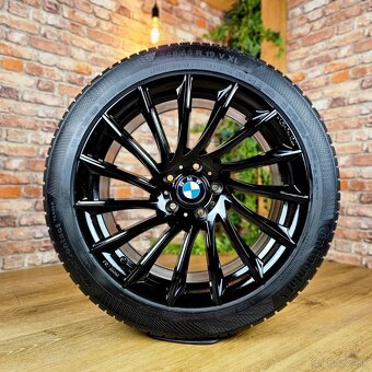 Alu R19 5x120 BMW X3, X4, ... + zimné 245/45R19 - 4