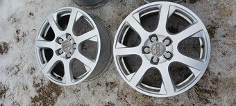 Predám elektróny 5x112 r17 original audi - 4