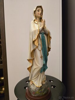 Madona socha polychromaticka uprava - 4