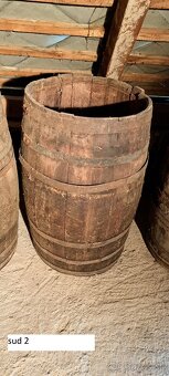 Predám drevený sud - 4