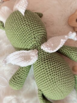 Predám háčkovaného dráčika (amigurumi) - 4