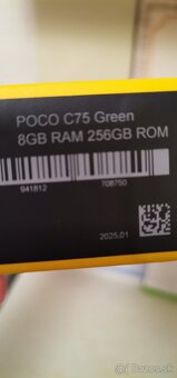 Poco C75 256GB green - 4