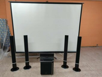 Predám domáce kino + plátno na projektor - 4
