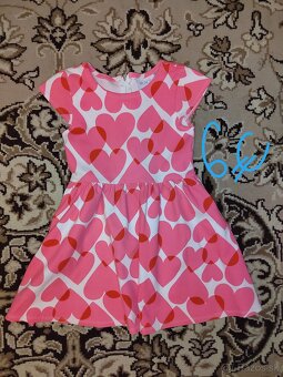 Šaty /jarník dievčatko 5-6 rokov - 4