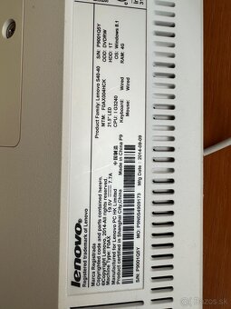 Predám All-in-one PC Lenovo S40-40 - 4