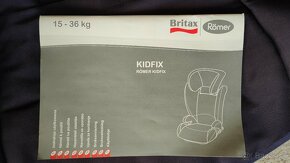 Autosedačka Britax Römer Kidfix 15-36kg - 4