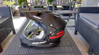 Enduro prilba NOX N312 čierna matná - 4