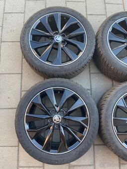 Alu disky 5x100 r16 original Škoda Fabia 3 - 4