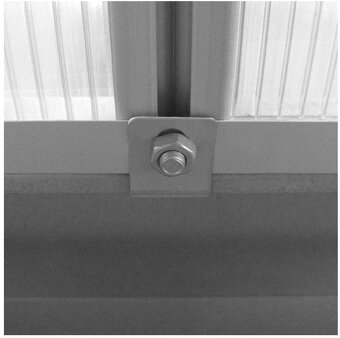 Lexan polykarbonát na záhradný skleník 250x190x195 - 4