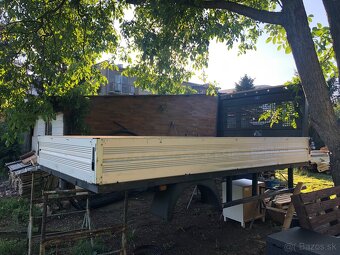 Korba valnik 4 x 2 metre, s prednym čelom a bocnicami - 4