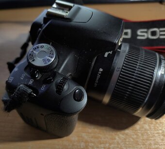 Digitálna zrkadlovka Canon 500D + objektív a príslušenstvo - 4