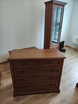 Nábytok do obývačky komplet 6-dielny+vešiak - 4