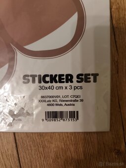 Nové nálepky 3ks na stenu my baby Disney oslík - 4