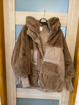 Zimná bunda luxusná kožušinka - 4