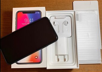 iPhone X Space Gray BATERIE 100% TOP - 4
