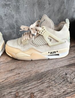 Jordan 4 retro off white sail - 4