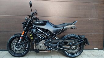 Husqvarna svartpilen 401, 1 majiteľ 8 tkm - 4