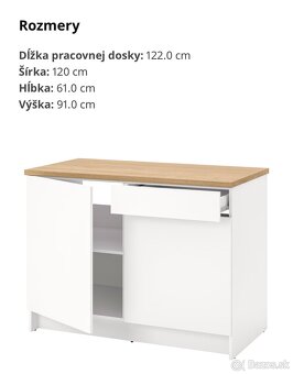 Kuchynská skrinka ikea - 4