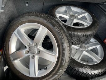 AUDI 5x112 r 16 so zimnými pneu FULDA - 205/55 r16 91H - 4