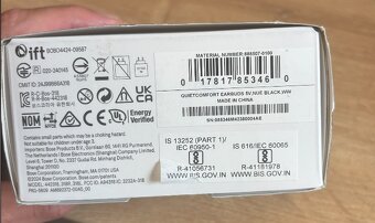 Bose Quietcomfort earbuds - čierne sluchadlá - 4