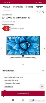 Televízor LG 4K UHD - 4