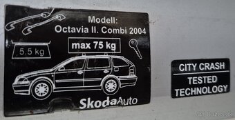 Stešný nosič octavia 2 - 4