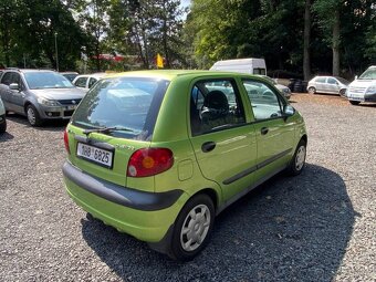 Daewoo Matiz 0.8i 93 tis km 2x el.okna nové ČR servo - 4