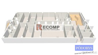 2-podlažná hala s pozemkom 2795 m2 a potenciálom rozvoja v P - 4