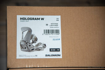 Snowboardové viazanie SALOMON Hologram W - veľkosť M - 4