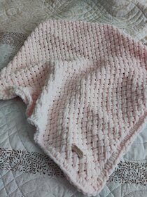 NOVÁ Broskyňová deka z Alize Puffy Fine - 4