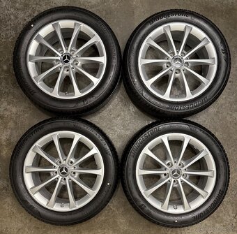 Nepoužitá letná sada 5x112 R17 , 205/55/17 Mercedes A B CLA - 4