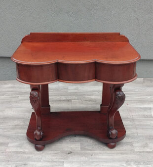 Stolík konzolový vintage . - 4