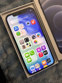 Iphone 12 64GB black - 100% batéria - 4