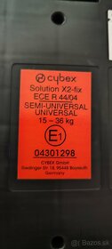 Predam autosedacku Cybex Solution X2-fix - 4