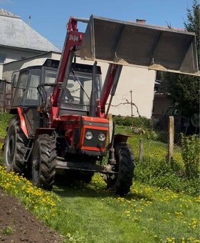 Zetor 7245 s čelným nakladačom - 4