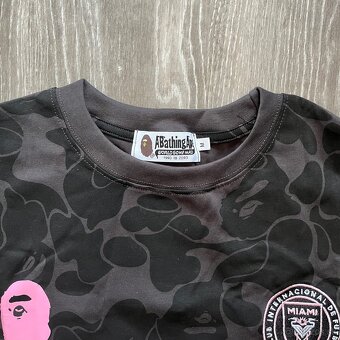 Bape X Inter Miami tričko - 4