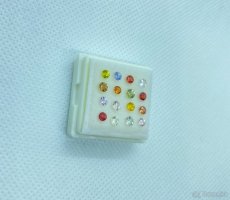 Zafir 1.92ct 16 kusov multifarebne - 4